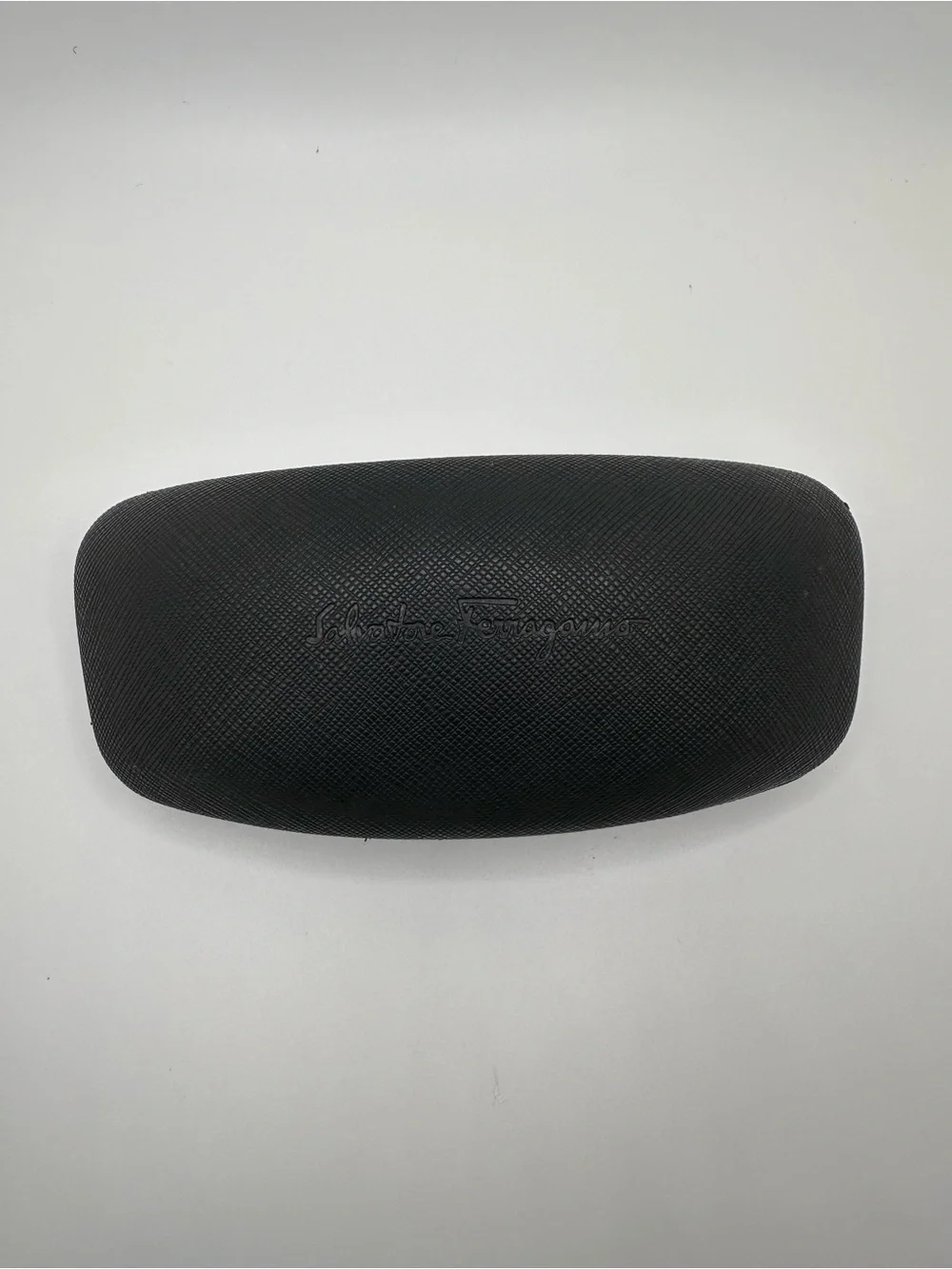 Salvatore Ferragamo Black Eyewear Case with Cleaning Cloth